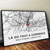 Affiche Horizontale Personnalisée – Cadeaux Personnalisés D’Anniversaire De Mariage Et De Mariage Pour Mari Et Femme, Pour Lui Et Pour Elle – Notre Amour Ne Connaît Pas De Fin