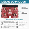 Boxer Homme Personnalisé Avec Photo – Cadeaux D’Anniversaire, De Noël Et De Mariage Pour Mari Et Femme, Pour Lui Et Pour Elle – Ton Sourire Me Donne De Mauvaises Idees