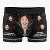 Boxer Homme Personnalisé Avec Photo – Cadeaux D’Anniversaire, De Noël Et De Mariage Pour Mari Et Femme, Pour Lui Et Pour Elle – Je Deviens Sage Seulement Apres Toi
