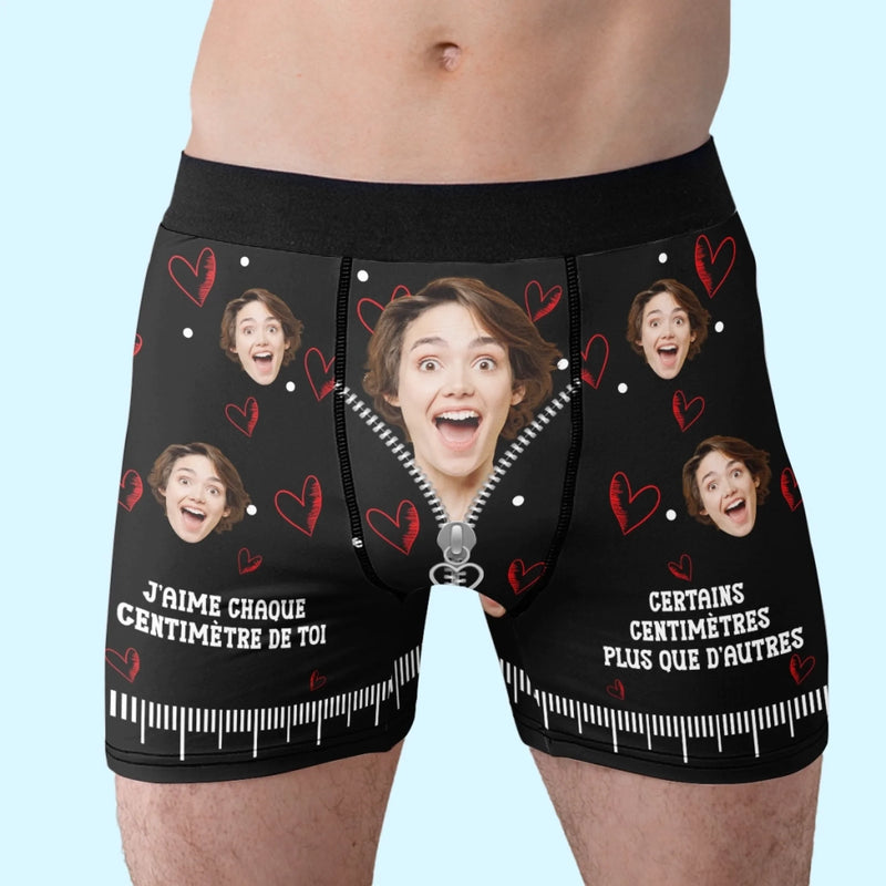 Boxer Homme Personnalisé Avec Photo – Cadeaux D’Anniversaire, De Noël Et De Mariage Pour Mari Et Femme, Pour Lui Et Pour Elle – Je Deviens Sage Seulement Apres Toi