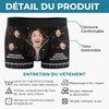 Boxer Homme Personnalisé Avec Photo – Cadeaux D’Anniversaire, De Noël Et De Mariage Pour Mari Et Femme, Pour Lui Et Pour Elle – Je Deviens Sage Seulement Apres Toi