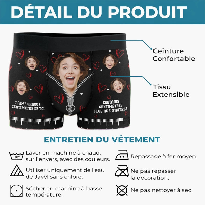 Boxer Homme Personnalisé Avec Photo – Cadeaux D’Anniversaire, De Noël Et De Mariage Pour Mari Et Femme, Pour Lui Et Pour Elle – Je Deviens Sage Seulement Apres Toi