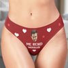 Culotte Femme Personnalisée Avec Photo – Cadeaux D’Anniversaire Et De Mariage Pour Mari Et Femme, Pour Lui Et Pour Elle – Tes Bras Sont Mon Endroit Prefere