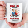 Mug Personnalisée – Cadeaux D’Anniversaire De Mariage Pour Mari Et Femme, Pour Lui Et Pour Elle – Aimer Doucement Chaque Jour