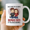 Mug Personnalisée – Cadeaux D’Anniversaire De Mariage Pour Mari Et Femme, Pour Lui Et Pour Elle – Ton Amour Éclaire Mes Silences