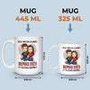Mug Personnalisée – Cadeaux D’Anniversaire De Mariage Pour Mari Et Femme, Pour Lui Et Pour Elle – Ton Amour Éclaire Mes Silences