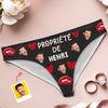 Culotte Femme Personnalisée Avec Photo – Cadeaux D’Anniversaire Et De Mariage Pour Mari Et Femme, Pour Lui Et Pour Elle – Deux Âmes Une Histoire