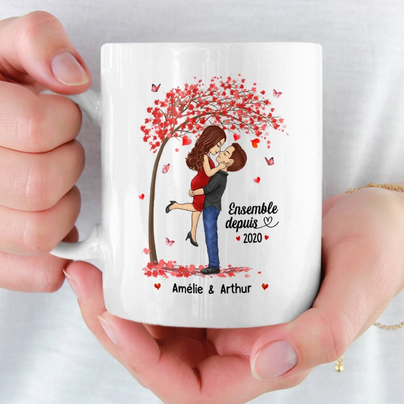 Mug Personnalisé – Cadeaux D’Anniversaire De Mariage Pour Mari Et Femme, Pour Lui Et Pour Elle – Je Serai Toujours Là Pour Toi