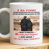 Mug Personnalisé – Cadeaux D’Anniversaire De Mariage Pour Mari Et Femme, Pour Lui Et Pour Elle – Ensemble Est Mon Endroit Préféré
