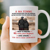 Mug Personnalisé – Cadeaux D’Anniversaire De Mariage Pour Mari Et Femme, Pour Lui Et Pour Elle – Ensemble Est Mon Endroit Préféré