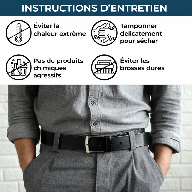 Cadeau Ceinture En Cuir Gravée Personnalisée Pour Couple – Toi Mon Evident