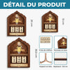 Cadeau Panneau Bois Personnalisable – Pour Lecteurs – Amoureux Des Livres