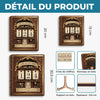 Cadeau Panneau Bois Personnalisable – Pour Lecteurs – Chaque Livre Compte