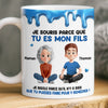 Cadeau Mug Personnalisable Effet 3D Imprimé – Pour Les Enfants – L’Amour Sans Date