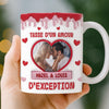 Cadeau Mug Personnalisable Effet 3D Imprimé Avec Photo – Pour Couple – Notre Lien, Tout Simplement