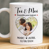 Cadeau Mug Personnalisable Avec Photo – Pour Couple – Nous, Pour De Vrai