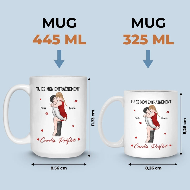 Cadeau Mug Personnalisable – Pour Couple – À Toi Pour L'Éternité