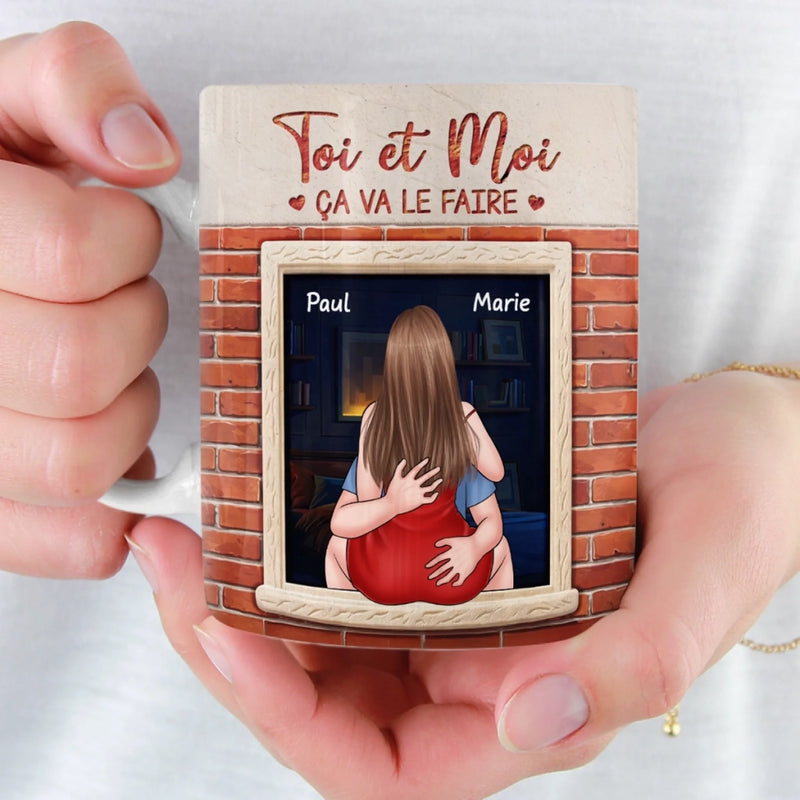 Cadeau Mug Personnalisable – Pour Couple – Mon Amour Pour Toujours