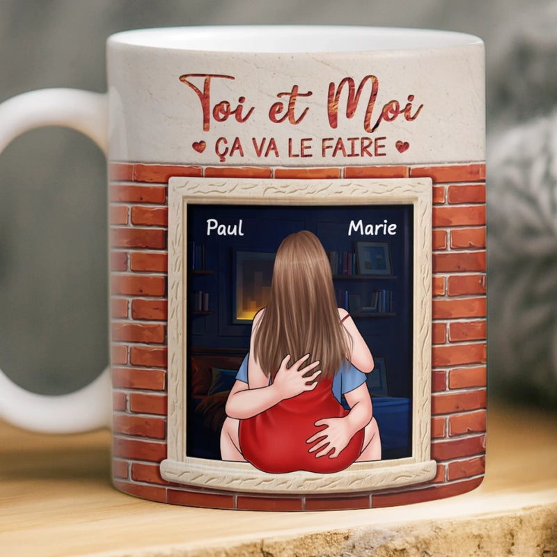 Cadeau Mug Personnalisable – Pour Couple – Mon Amour Pour Toujours