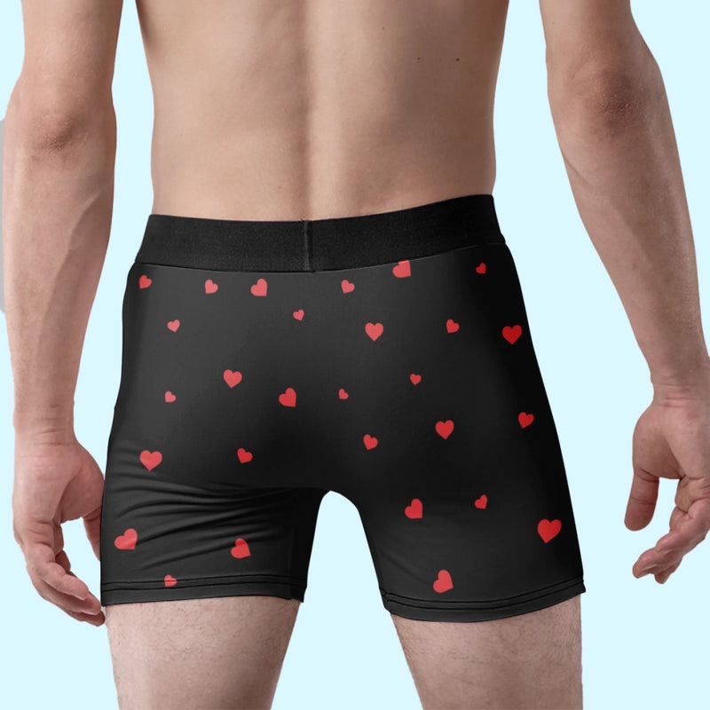 Boxer Homme Personnalisé – Cadeaux D’Anniversaire, De Noël Et De Mariage Pour Mari Et Femme, Pour Lui Et Pour Elle – Approuvé Par La Liste Des Coquins