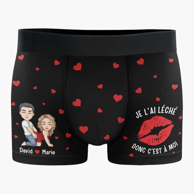 Boxer Homme Personnalisé – Cadeaux D’Anniversaire, De Noël Et De Mariage Pour Mari Et Femme, Pour Lui Et Pour Elle – Approuvé Par La Liste Des Coquins