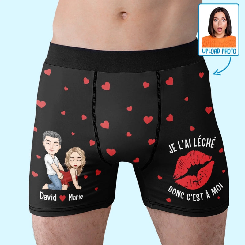 Boxer Homme Personnalisé – Cadeaux D’Anniversaire, De Noël Et De Mariage Pour Mari Et Femme, Pour Lui Et Pour Elle – Approuvé Par La Liste Des Coquins