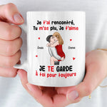 Cadeau Mug Personnalisable – Pour Couple – Tu Es Mon Souffle