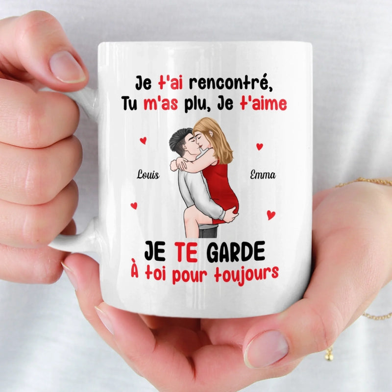 Cadeau Mug Personnalisable – Pour Couple – Tu Es Mon Souffle