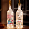 Lampe-Bouteille Personnalisée – Cadeau Fête Des Mères Pour Maman – Liées Pour Toujours