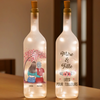 Lampe-Bouteille Personnalisée – Cadeau Fête Des Mères Pour Maman – Liées Pour Toujours