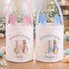 Panier Lapin Personnalisé – Cadeau De Pâques Pour Enfants – La Magie De Pâques