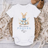 Body Bébé Personnalisé – Cadeau De Pâques Pour Nouveau-Né – Mon Tout Premier Sourire De Printemps