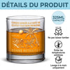 Verre À Whisky Personnalisé – Cadeau Pour Retraités – Bonne Retraite