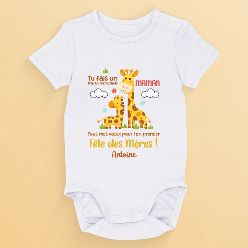 Body Bébé Personnalisé – Cadeau Pour Nouveau-Né - Vous Faites Un Excellent Travail