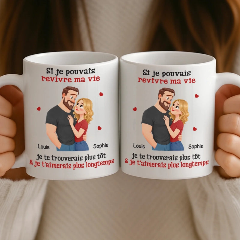 Cadeau Mug Personnalisable – Pour Couple – Le Bonheur D’Être Ensemble