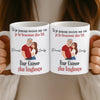 Mug Personnalisé Effet 3D Imprimé – Cadeau Pour Couple – Le Début De Leur Éternité