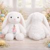Peluche Lapin Personnalisée – Cadeau De Pâques Pour Bébé – L’Amour Enveloppé De Douceur