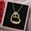 Collier Cœur Personnalisé - Cadeau Pour Maman - Je T'aimerai Toujours, Maman