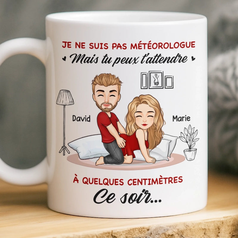 Tasse Personnalisée – Cadeaux D’Anniversaire De Mariage Pour Mari Et Femme, Pour Lui Et Pour Elle – Entre Tes Bras, Je Me Perds Et Je Me Retrouve À La Fois