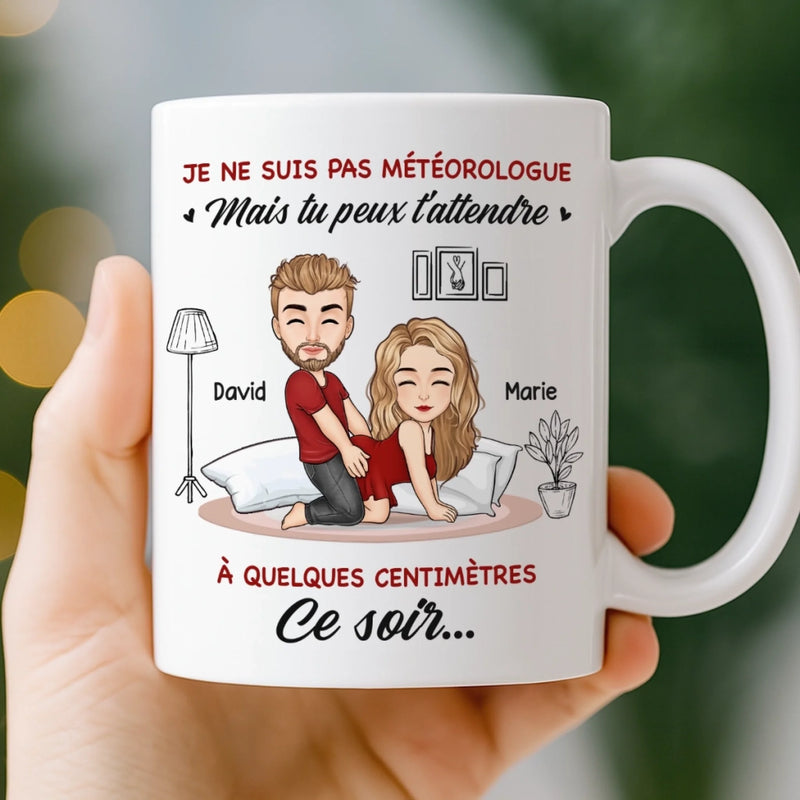Tasse Personnalisée – Cadeaux D’Anniversaire De Mariage Pour Mari Et Femme, Pour Lui Et Pour Elle – Entre Tes Bras, Je Me Perds Et Je Me Retrouve À La Fois