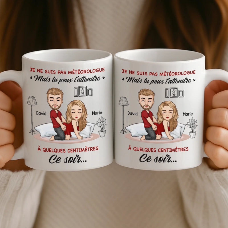 Tasse Personnalisée – Cadeaux D’Anniversaire De Mariage Pour Mari Et Femme, Pour Lui Et Pour Elle – Entre Tes Bras, Je Me Perds Et Je Me Retrouve À La Fois