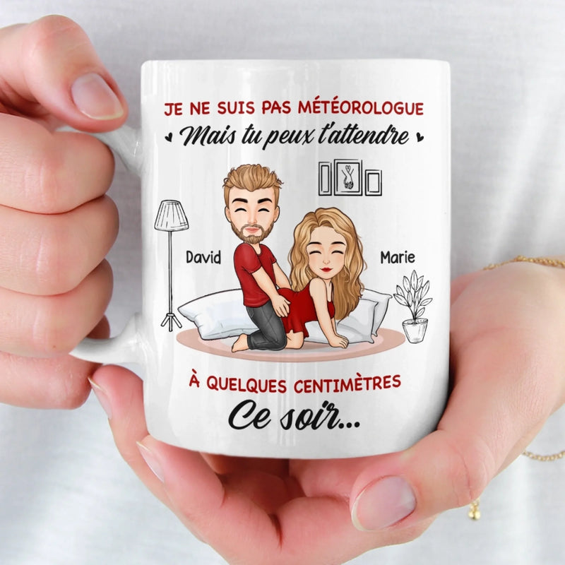 Tasse Personnalisée – Cadeaux D’Anniversaire De Mariage Pour Mari Et Femme, Pour Lui Et Pour Elle – Entre Tes Bras, Je Me Perds Et Je Me Retrouve À La Fois