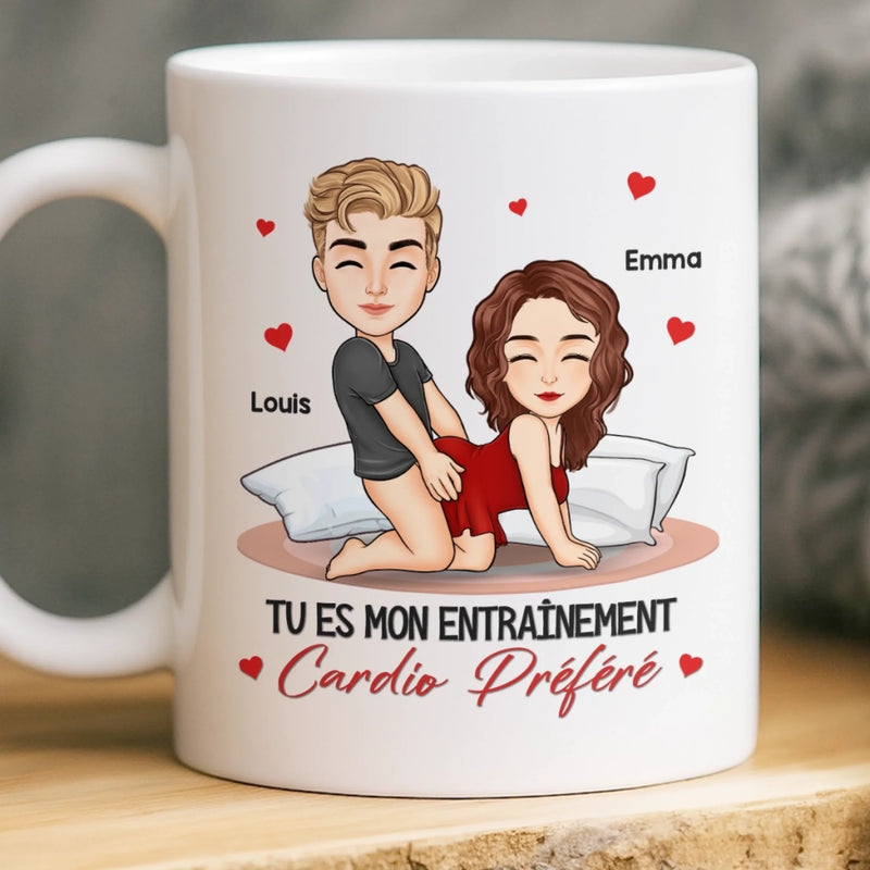 Tasse Personnalisée – Cadeaux D’Anniversaire De Mariage Pour Mari Et Femme, Lui Et Elle – Avec Toi, Chaque Jour Devient Un Toujours