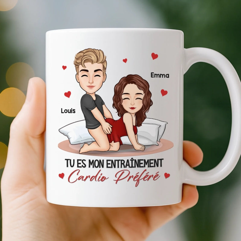 Tasse Personnalisée – Cadeaux D’Anniversaire De Mariage Pour Mari Et Femme, Lui Et Elle – Avec Toi, Chaque Jour Devient Un Toujours