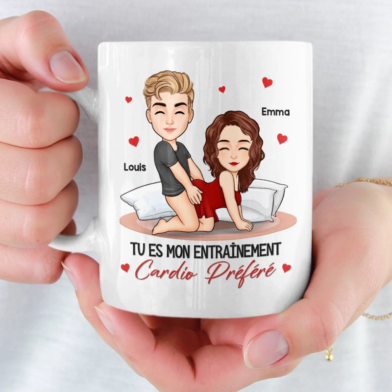 Tasse Personnalisée – Cadeaux D’Anniversaire De Mariage Pour Mari Et Femme, Lui Et Elle – Avec Toi, Chaque Jour Devient Un Toujours