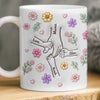Mug Effet 3D Imprimé Personnalisé – Cadeau Pour Maman, Mamie – Là Où L’Amour Ne Vieillit Jamais
