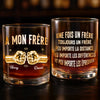 Verre À Whisky Personnalisé – Cadeau Pour Frère – Nous Restons Toujours Unis