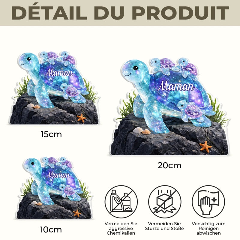 Plaque Acrylique Personnalisée – Cadeau Pour Mamie, Maman – Le Plus Beau Des Cadeaux