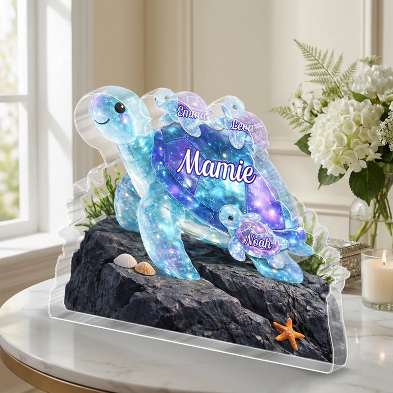 Plaque Acrylique Personnalisée – Cadeau Pour Mamie, Maman – Le Plus Beau Des Cadeaux