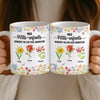 Mug Effet 3D Imprimé Personnalisé – Cadeau Pour Mamie – Un Amour Qui Traverse Les Générations